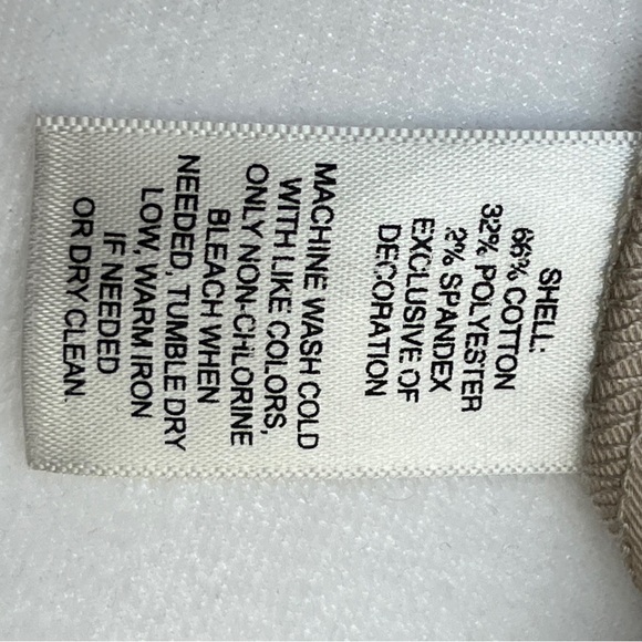 White House Black Market Women’s Khaki Tan Short Jacket Size 4 - Picture 7 of 8